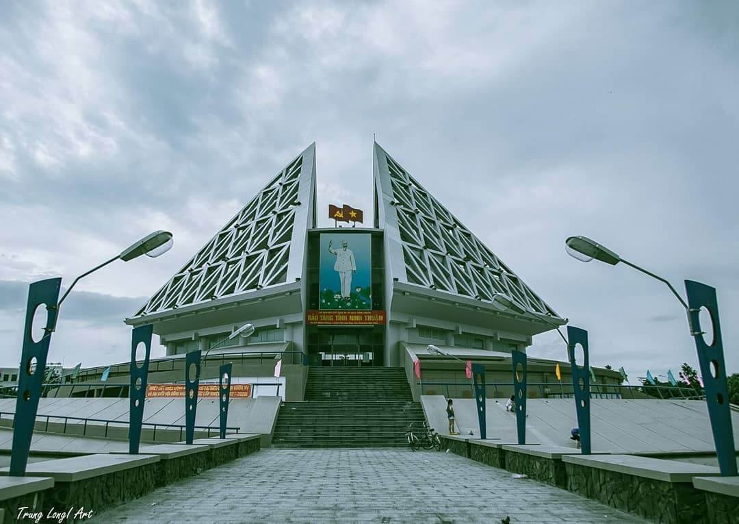 Toàn cảnh bảo tàng Ninh Thuận. Ảnh: Trung Long