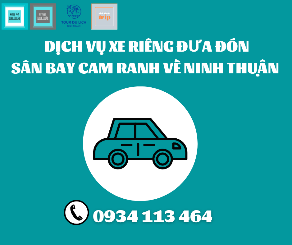 Di chuyển từ sân bay Cam Ranh về Ninh Thuận bằng dịch vụ xe riêng đưa đón sân bay Cam Ranh