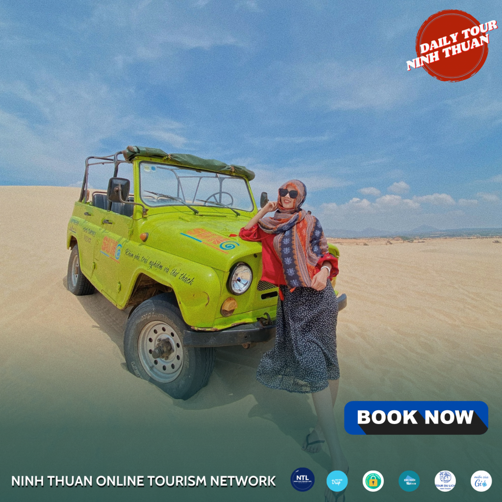 Tham quan, trải nghiệm tiểu sa mạc Mũi Dinh trong tour Ninh Thuận 1 ngày. Ảnh: AD