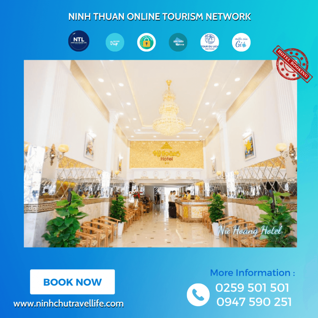 Nữ Hoàng là khách sạn 2 sao có chất lượng tốt tại Ninh Thuận. Ảnh: AD