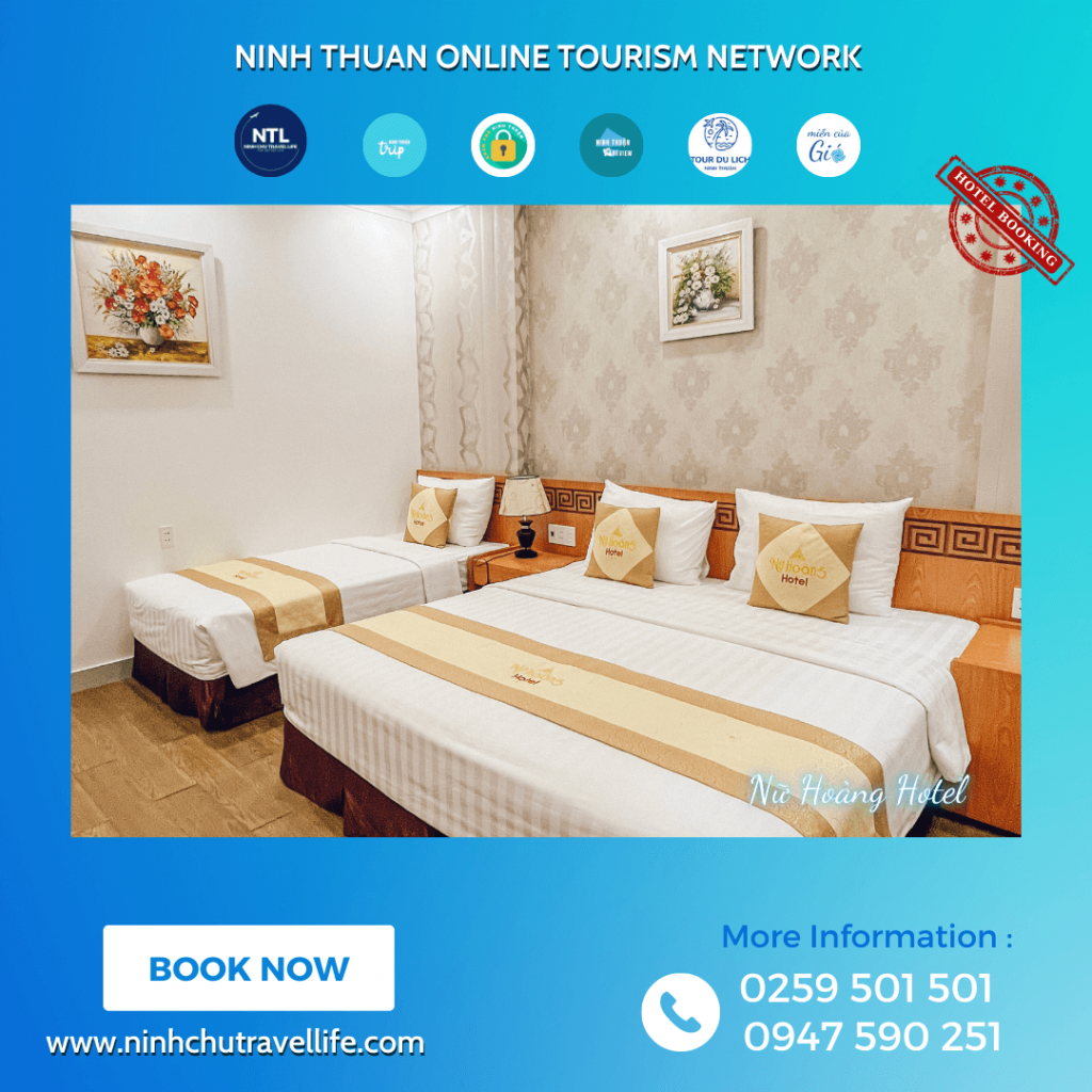 Vị trí khách sạn ngay trung tâm thành phố Phan Rang nên rất tiện ích trong việc đi lại. Ảnh: AD